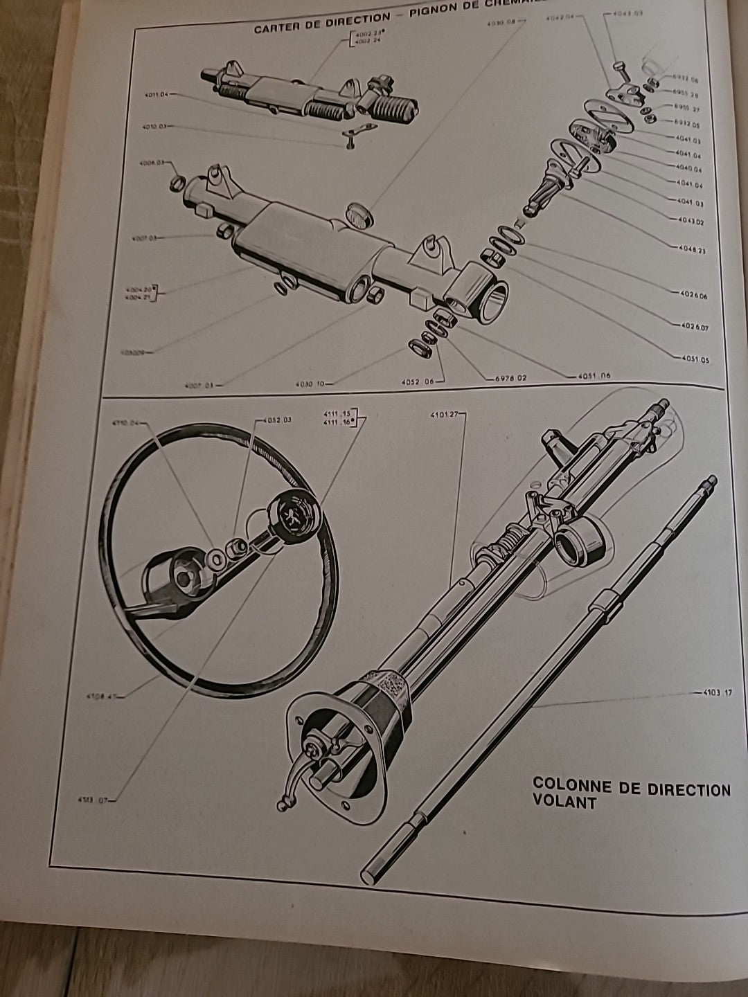 Revue Technique PEUGEOT 204 de 105 pages (Liv53)
