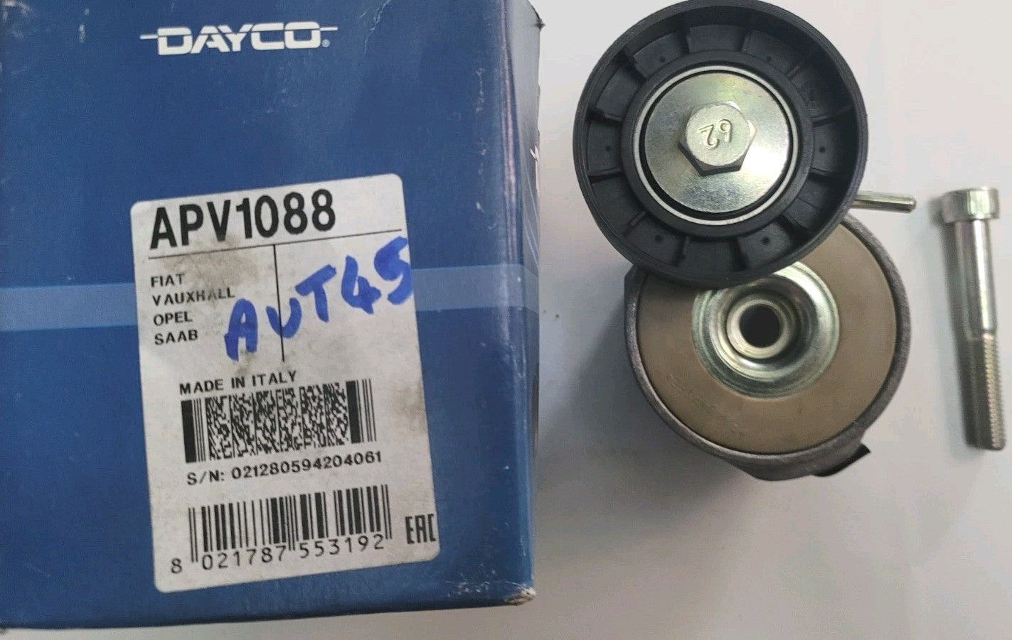 Galet Tendeur Dayco Fiat Opel Saab  APV1088 (#AUT45)