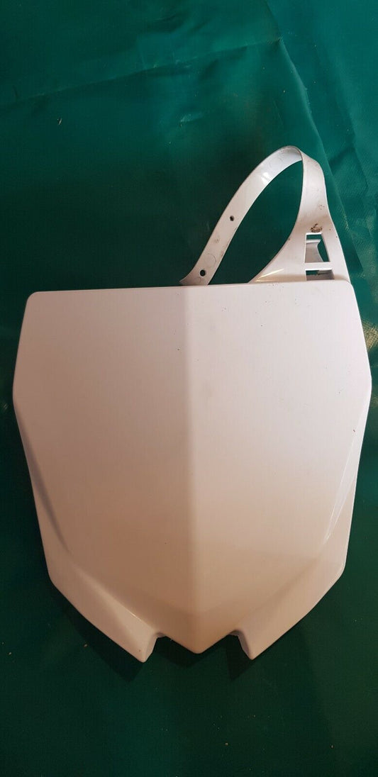 Plaque numéro état neuf 125 YZ YAMAHA 2006