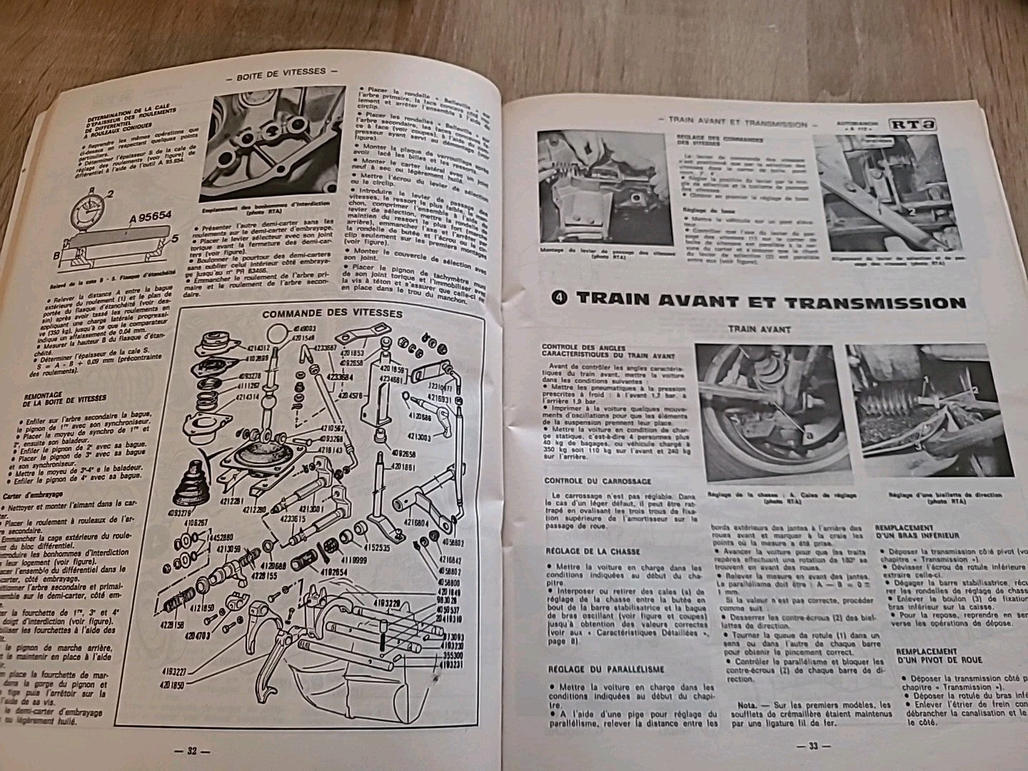 Revue Technique AUTOBIANCHI A112 RTA de 98 pages (Liv26)