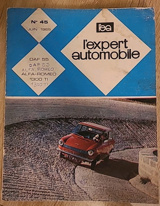 Revue Technique DAF 55 ALFA ROMEO 1300 TI RTA de 118 pages (Liv12)