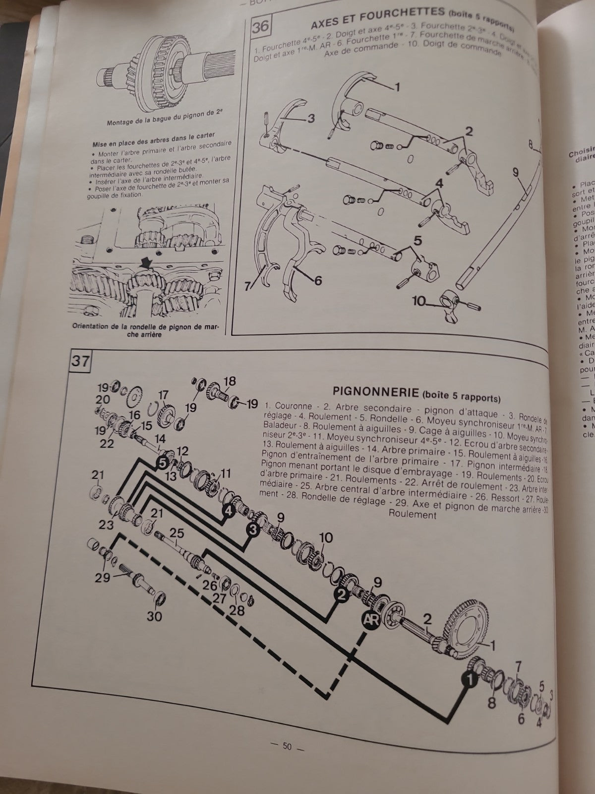 RTA Revue Technique Automobile Datsun Cherry 1982 (Liv173)