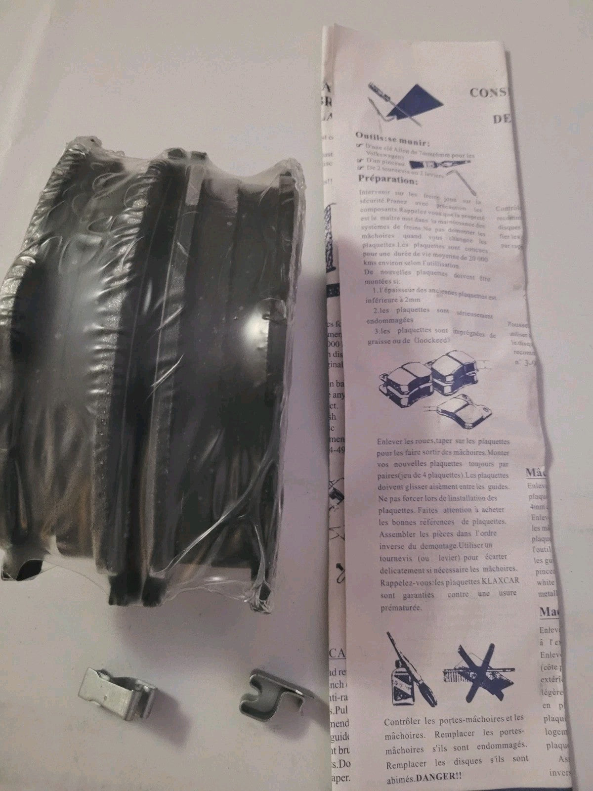 Jeu Plaquettes NEUF Opel Corsa Combo Mériva  WVA23225 5703858578763 (#AUT251)