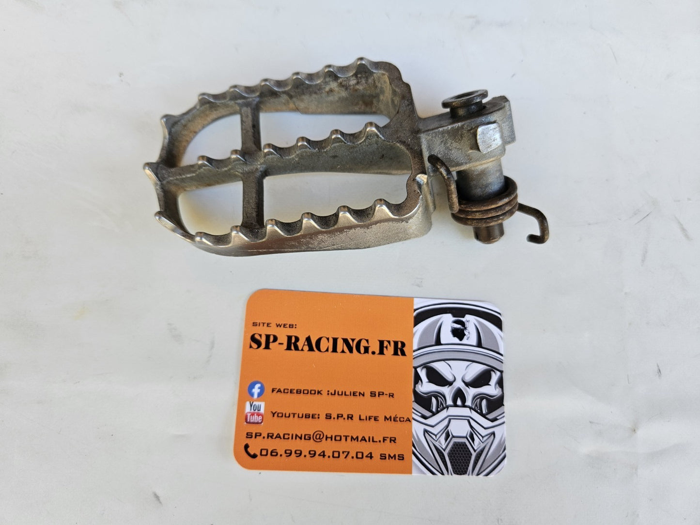 Cale-pied Origine Côté Gauche 525sxf KTM 2004 2005 (#24940)