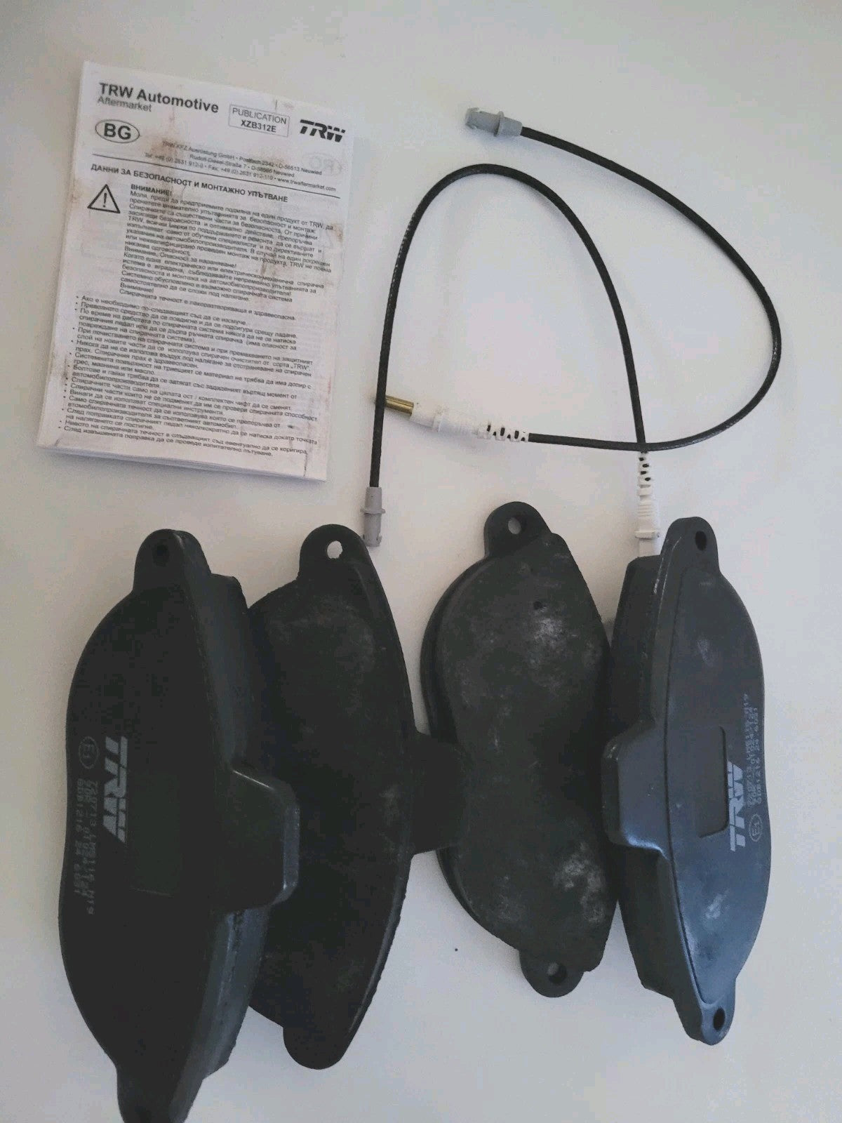 Jeu Plaquettes NEUF Av Citroën Peugeot Fiat Jumpy Scudo 3322937137435 (#AUT278)