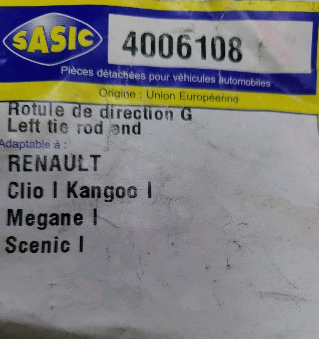 Rotule De Direction G Clio 1 Megane 1 Scenic 1 Kangoo 4006108 (#AUT23)