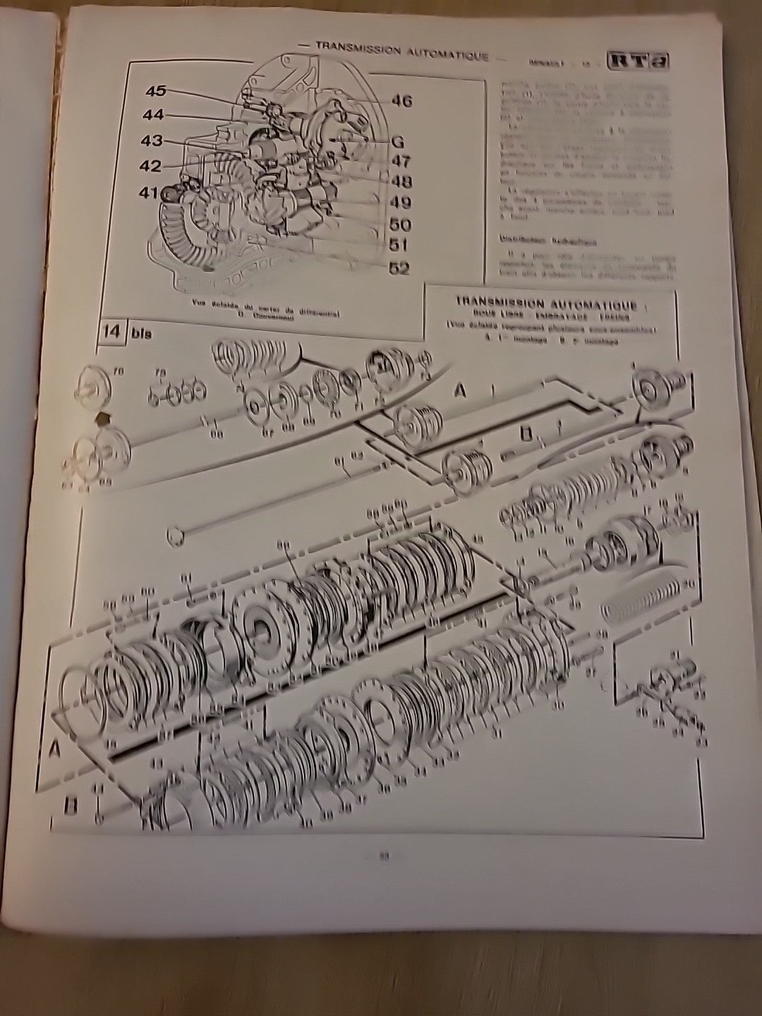Revue Technique RENAULT 12  RTA de 118 pages (Liv67)