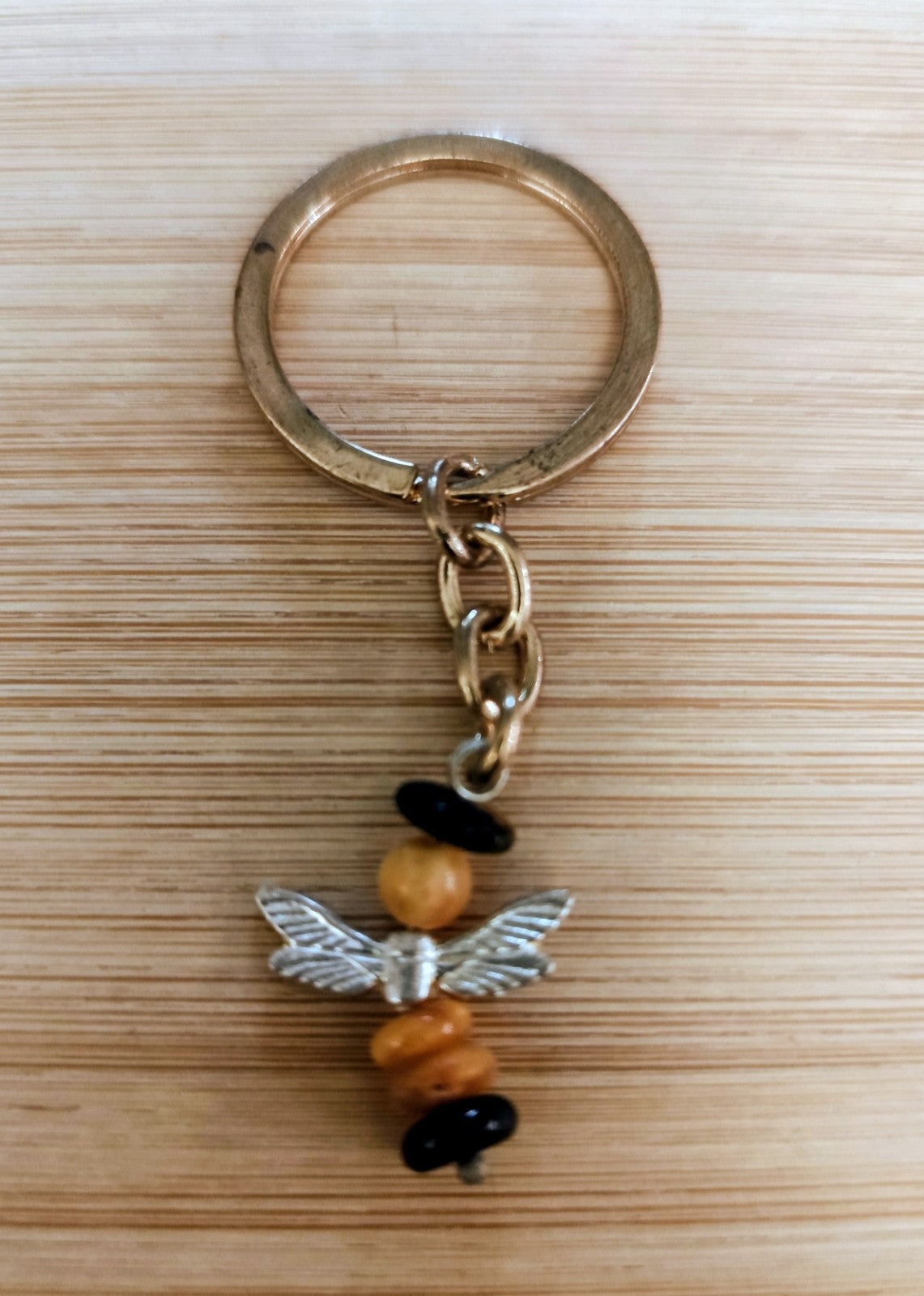 Porte Clés Ambre Ange (Min20)