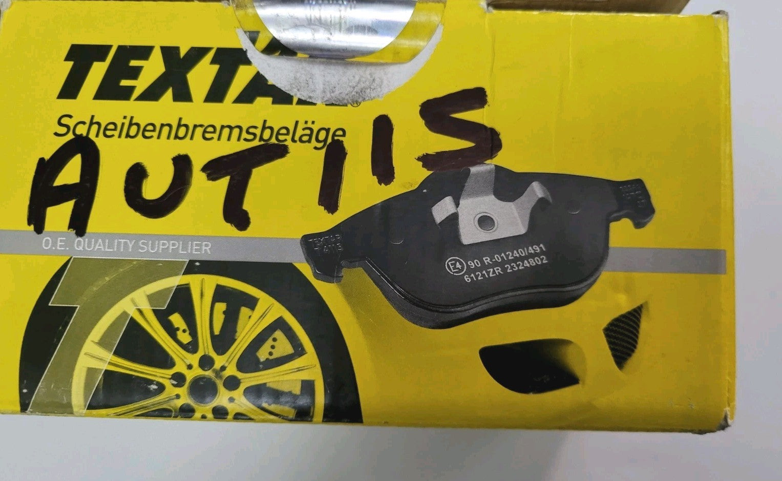 Jeu De Plaquettes TEXTAR 272402 Citroën Peugeot (#AUT115)