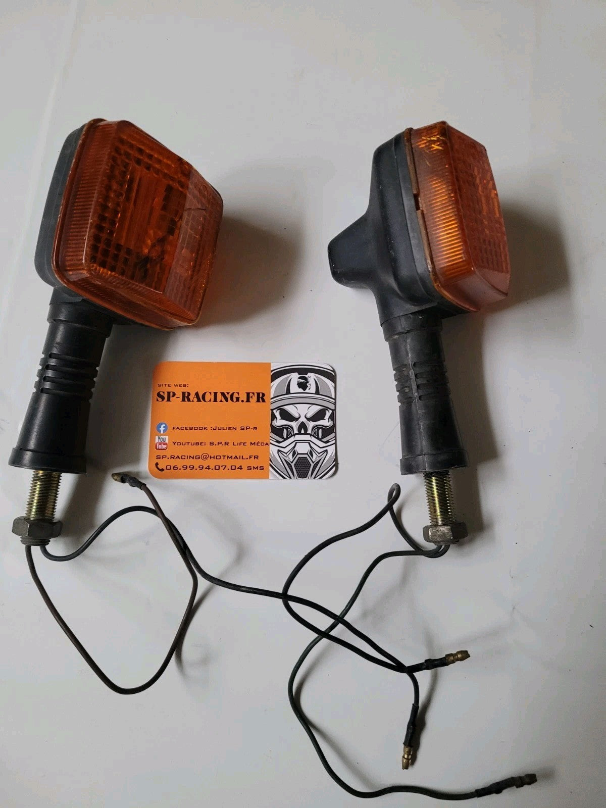 Jeu De Clignotants Avant Éclairage 125 YAMAHA SR 10f 1997 (#24819)