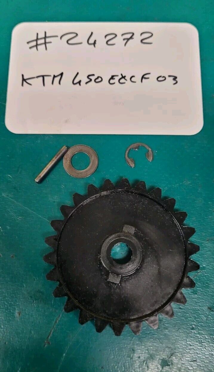 Engrenage Pompe A Huile Côté Embrayage KTM 450 EXCF 2003 (24272)