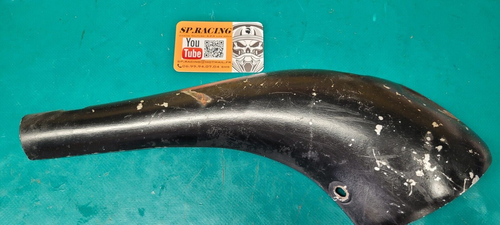 Carter Protection D'échappement HONDA  125 CRM 1991 (24058 )