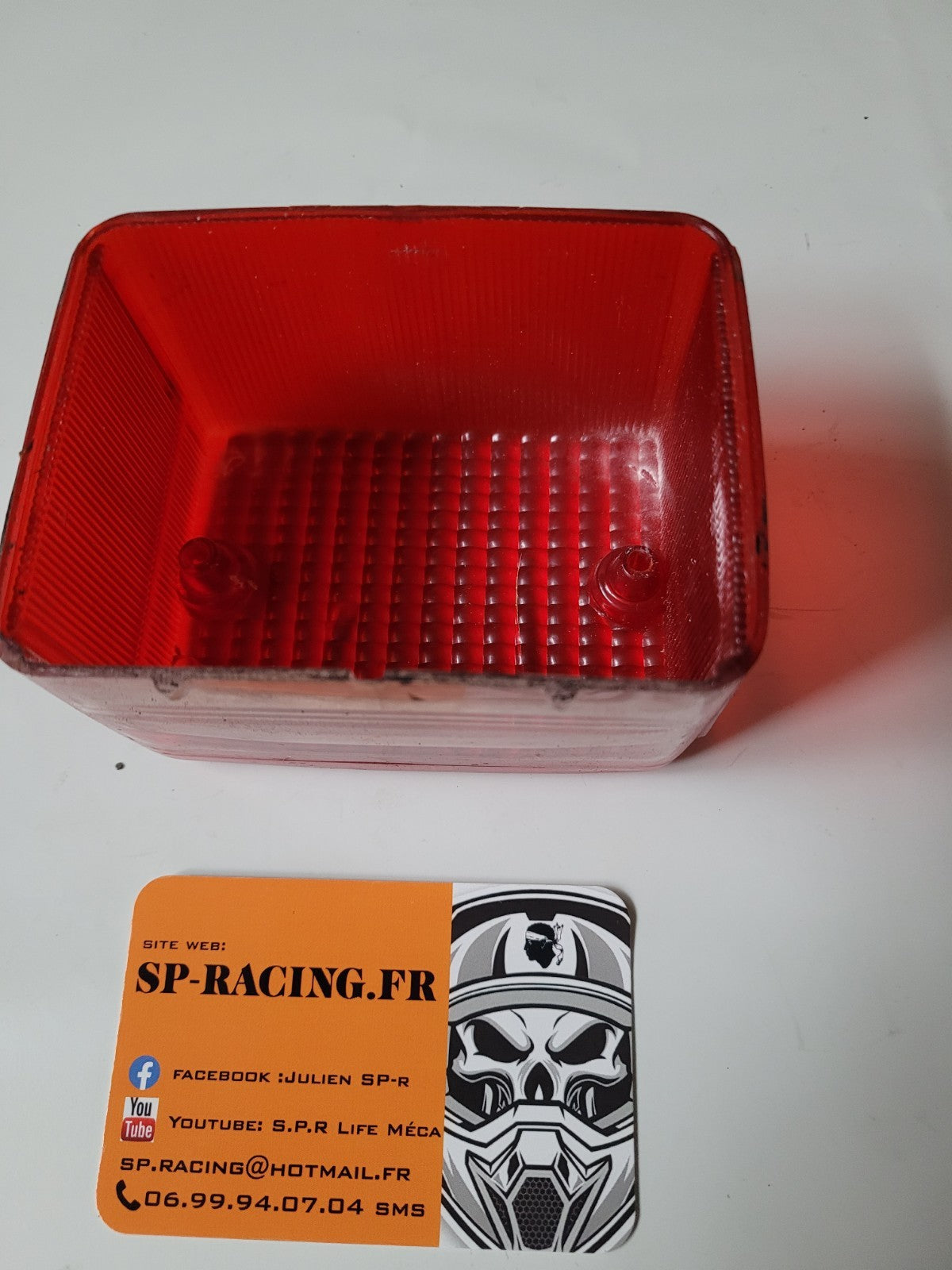 Cabochon Arrière Feu Stop Éclairage 125 YAMAHA SR 10f 1997 (#24821)