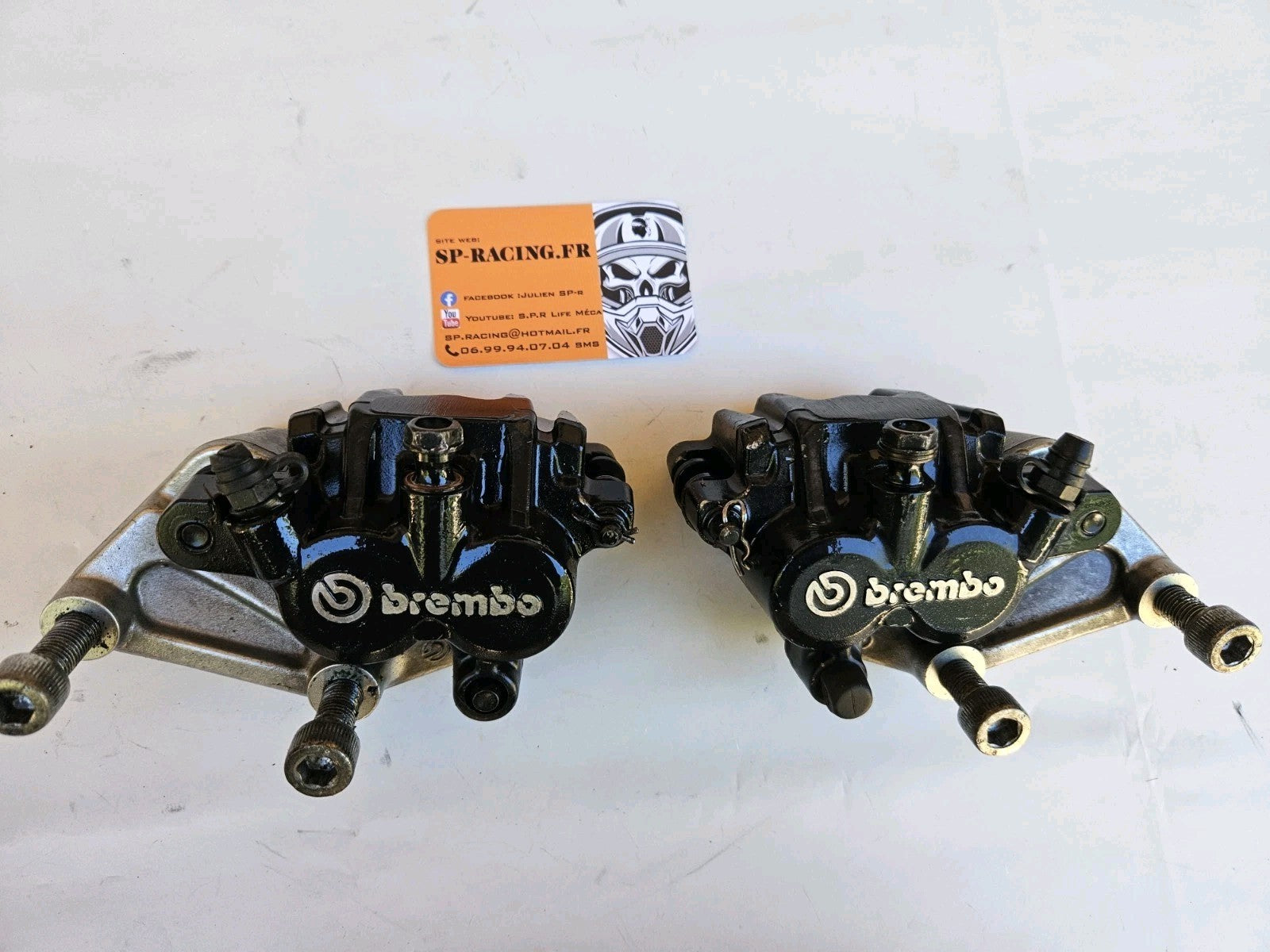 Paire D'étriers De Freins Brembo Ducati 620 Multistrada  (#24933)