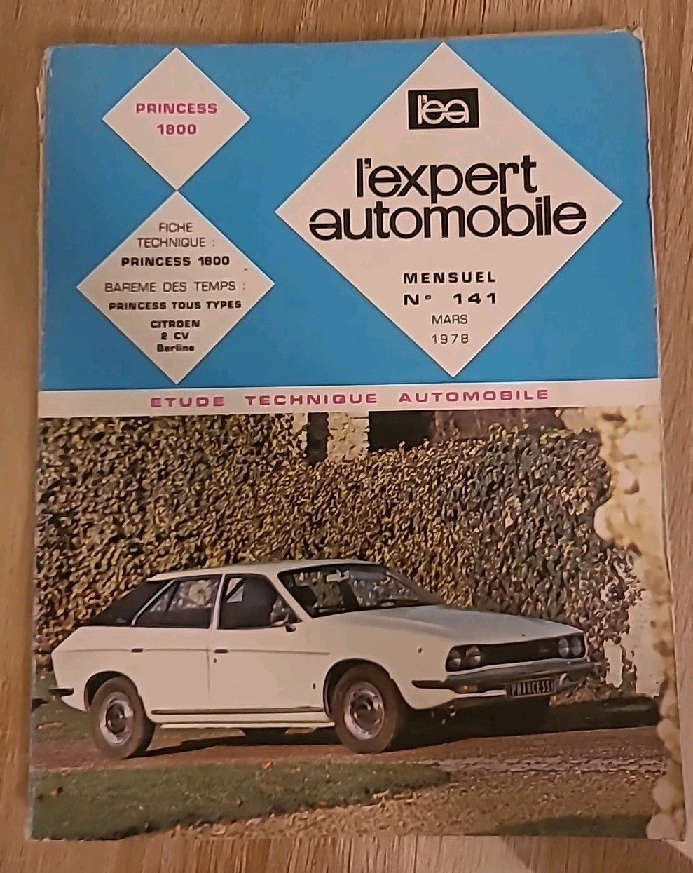 Revue Technique PRINCESS 1800  RTA de 113 pages (Liv22)