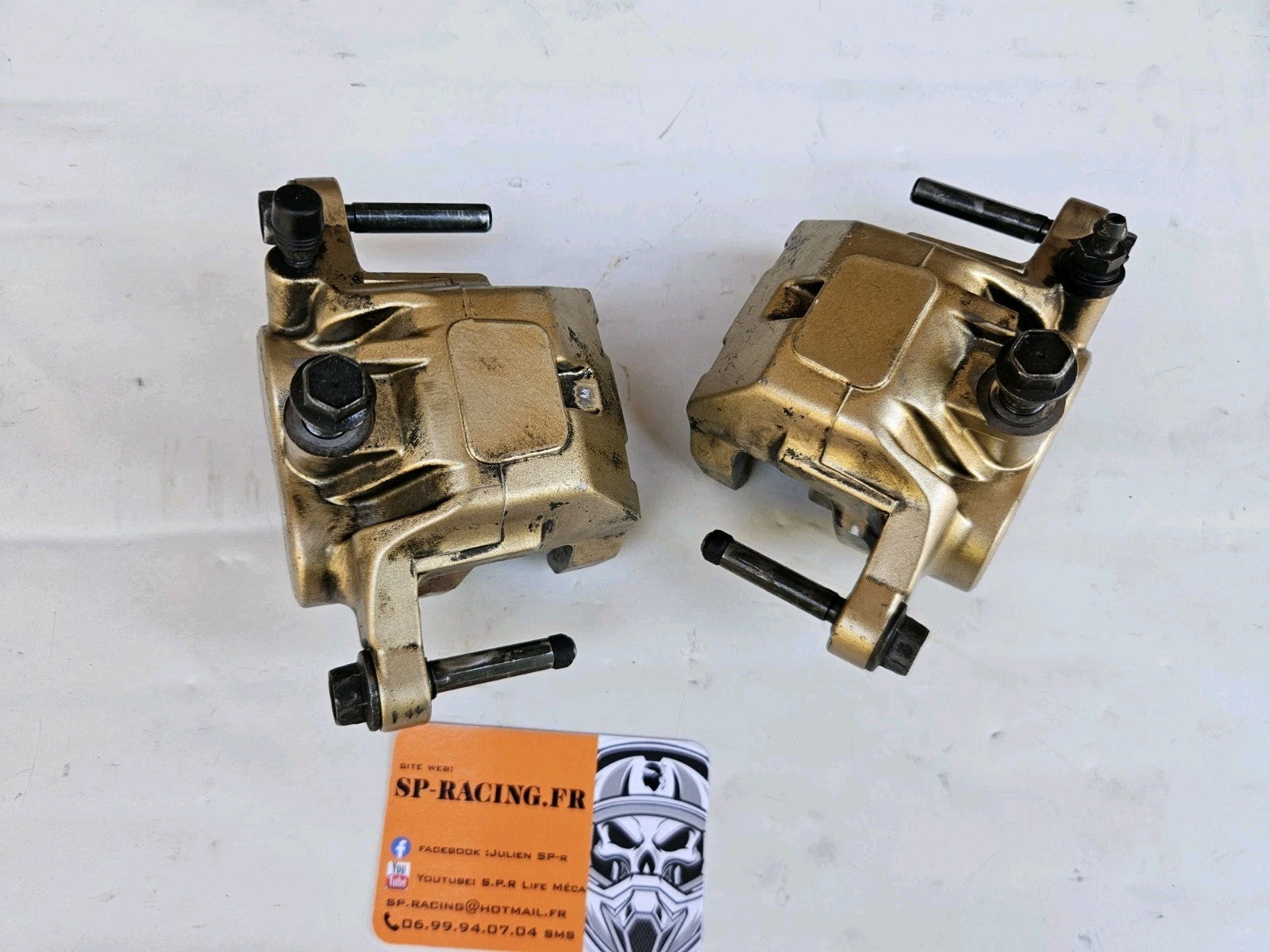 Paire Étriers Avant Yamaha 500 Tmax 2007 SJ05 (#24963)
