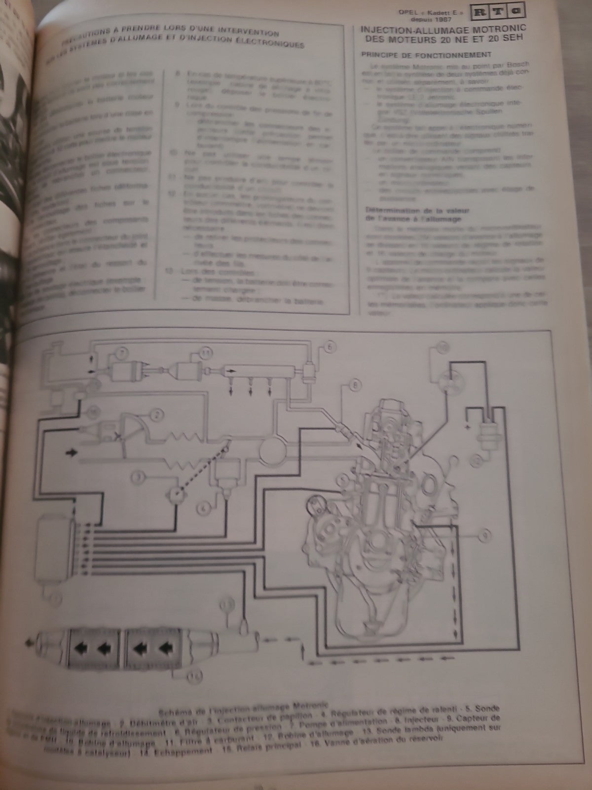 RTA Revue Technique Automobile Évolution 8 Modèles 1988 (Liv214)