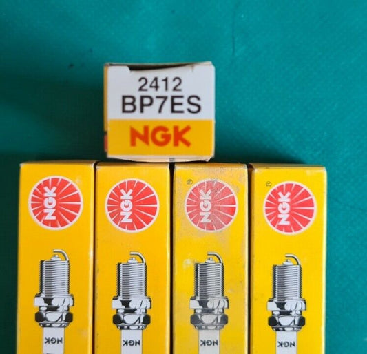 Lot de 5 bougies NGK bp7es 2412 voir photo (PE367)
