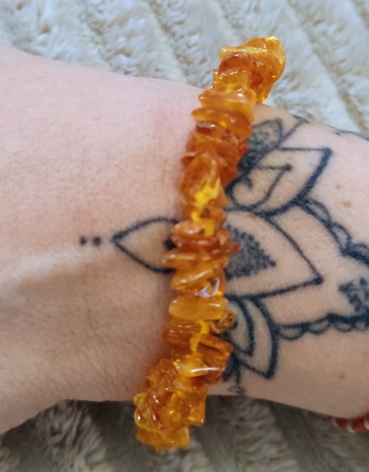 Bracelet Extensible Ambre De La Baltique (Min11)