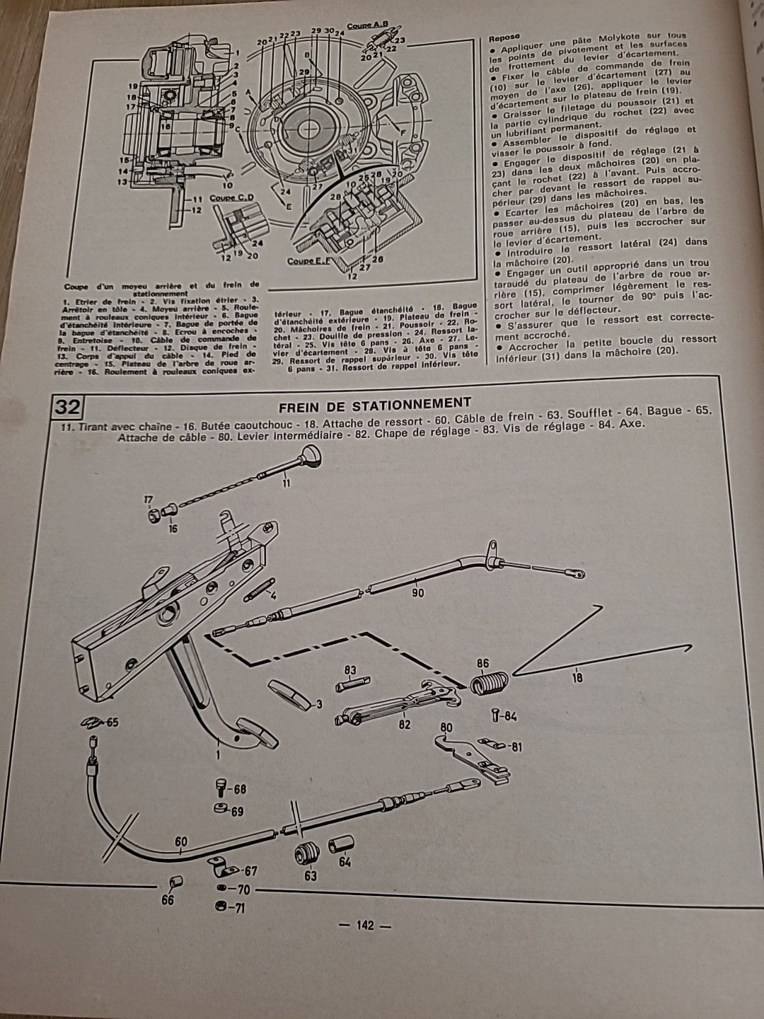 Revue Technique MERCEDES W123 DIESEL RTA de 157 pages (Liv45)
