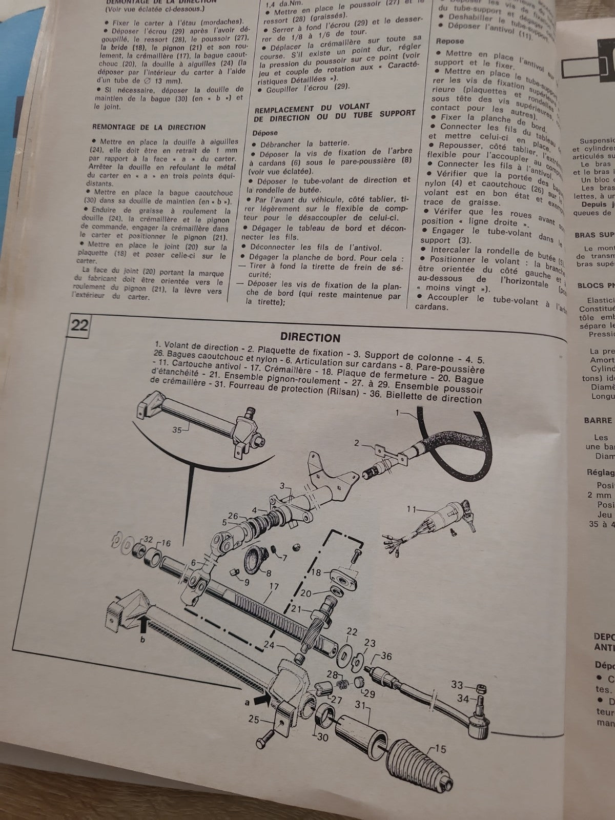 RTA Revue Technique Automobile Volkswagen Golf Scirocco Citroën GS 1979 (Liv174)