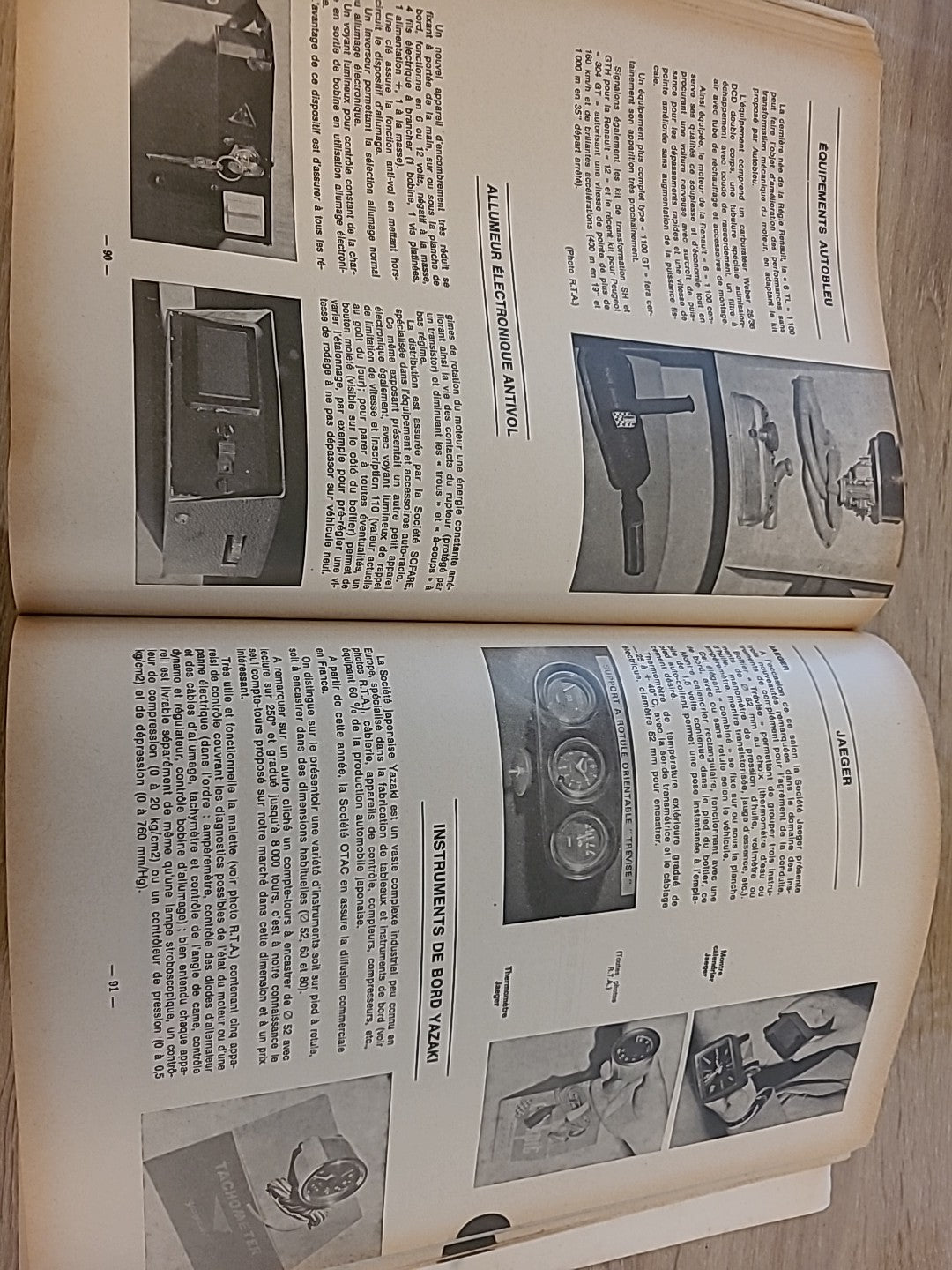 Revue Technique Auto Renault 12 Évolution 8 8s 10 RTA de 123 pages (Liv92)