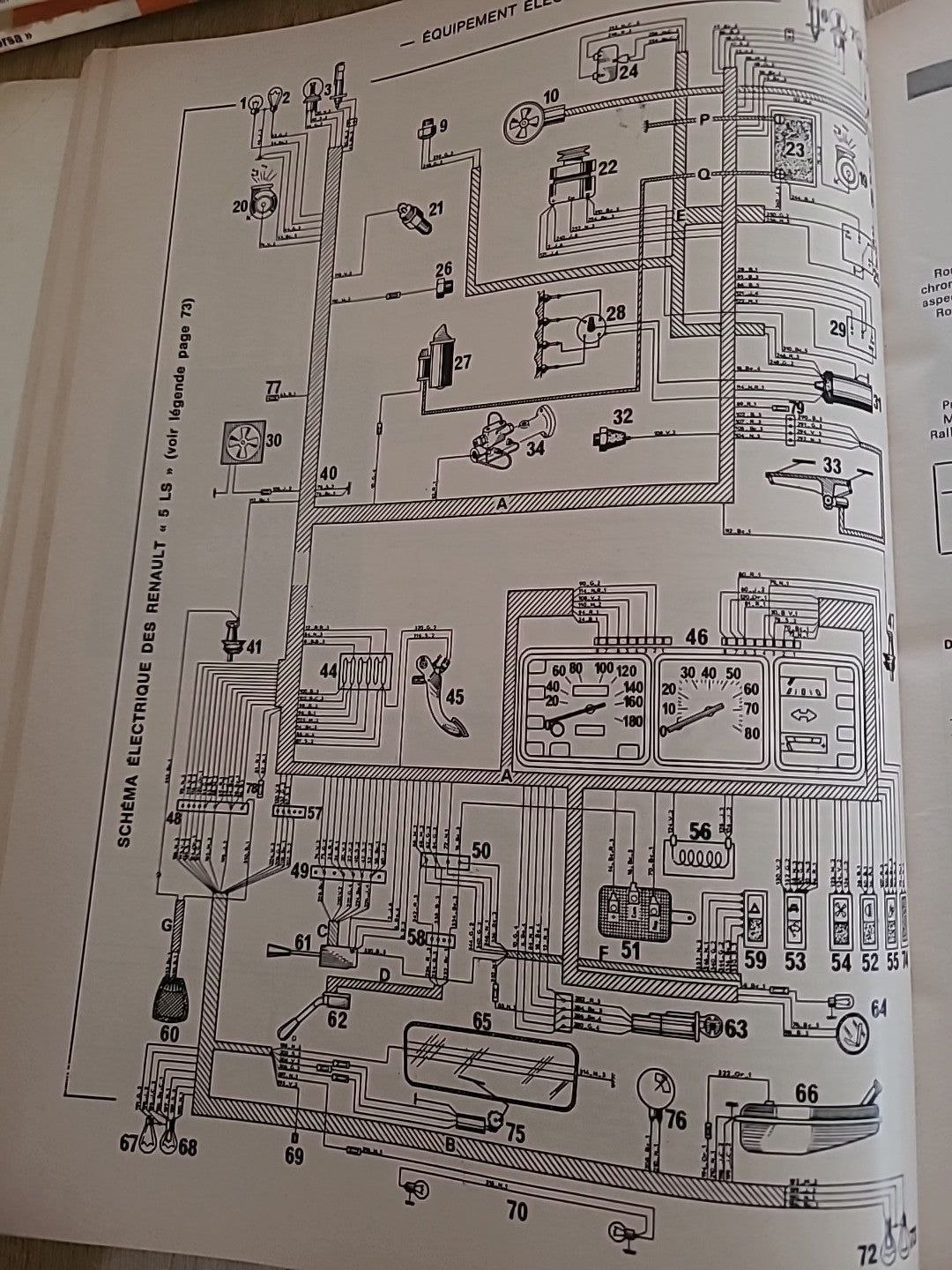 Revue Technique RENAULT 5 TS GTL RTA de 129 pages (Liv48)