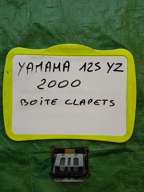 Boite à clapets carbone 4JY YAMAHA 125 YZ de 2000