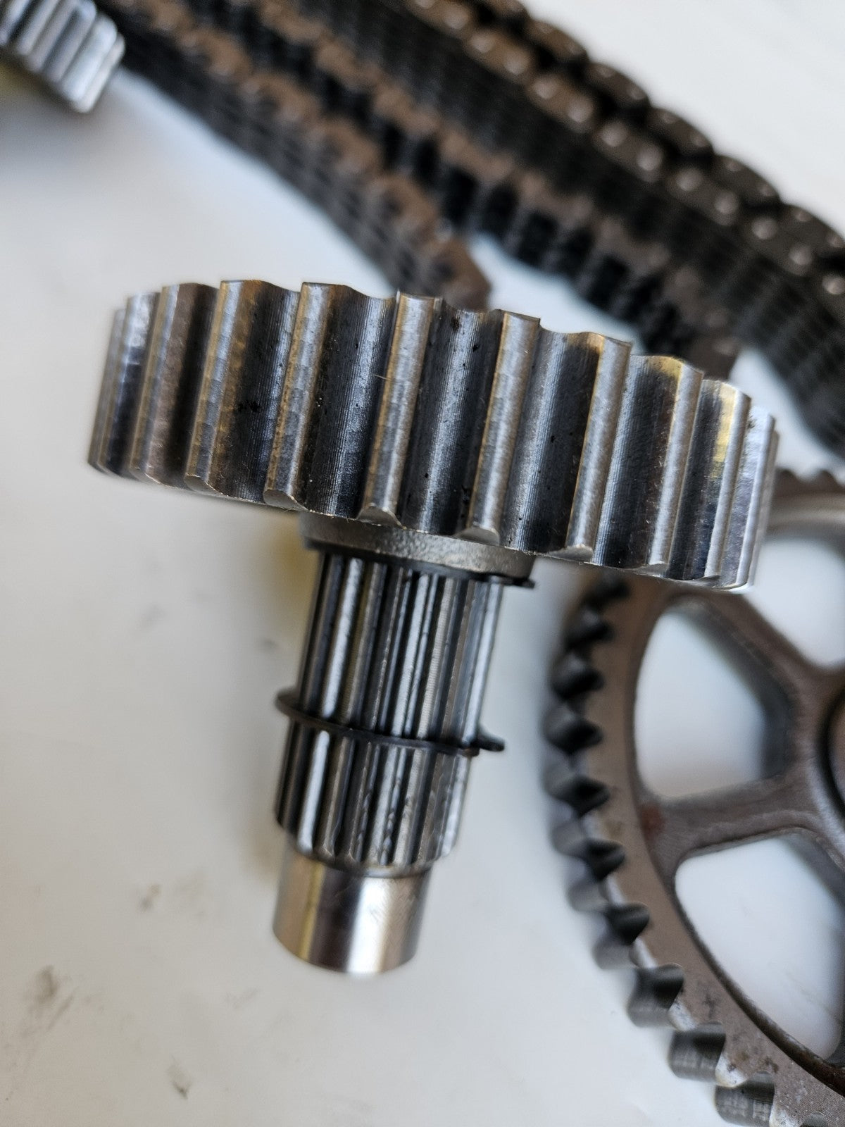 Engrenages Système De Transmission Boîte Yamaha 500 Tmax 2007 SJ05 (#24962)