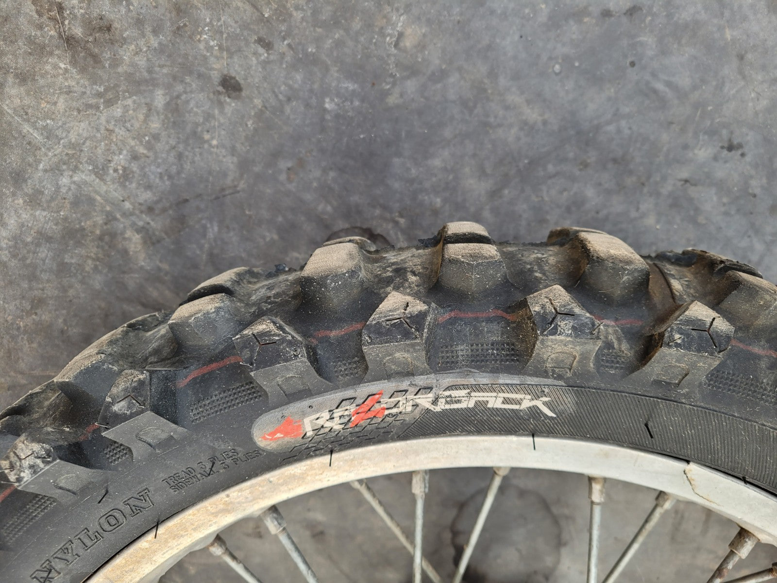 Roue Arriere Avec Pneu Ok Pour KTM 525 Sxf 2006 19pouces