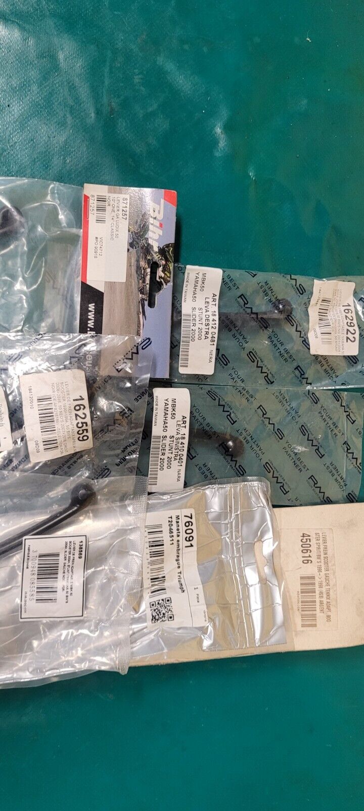 lot De 6 Leviers Embrayage Frein   (#24578)