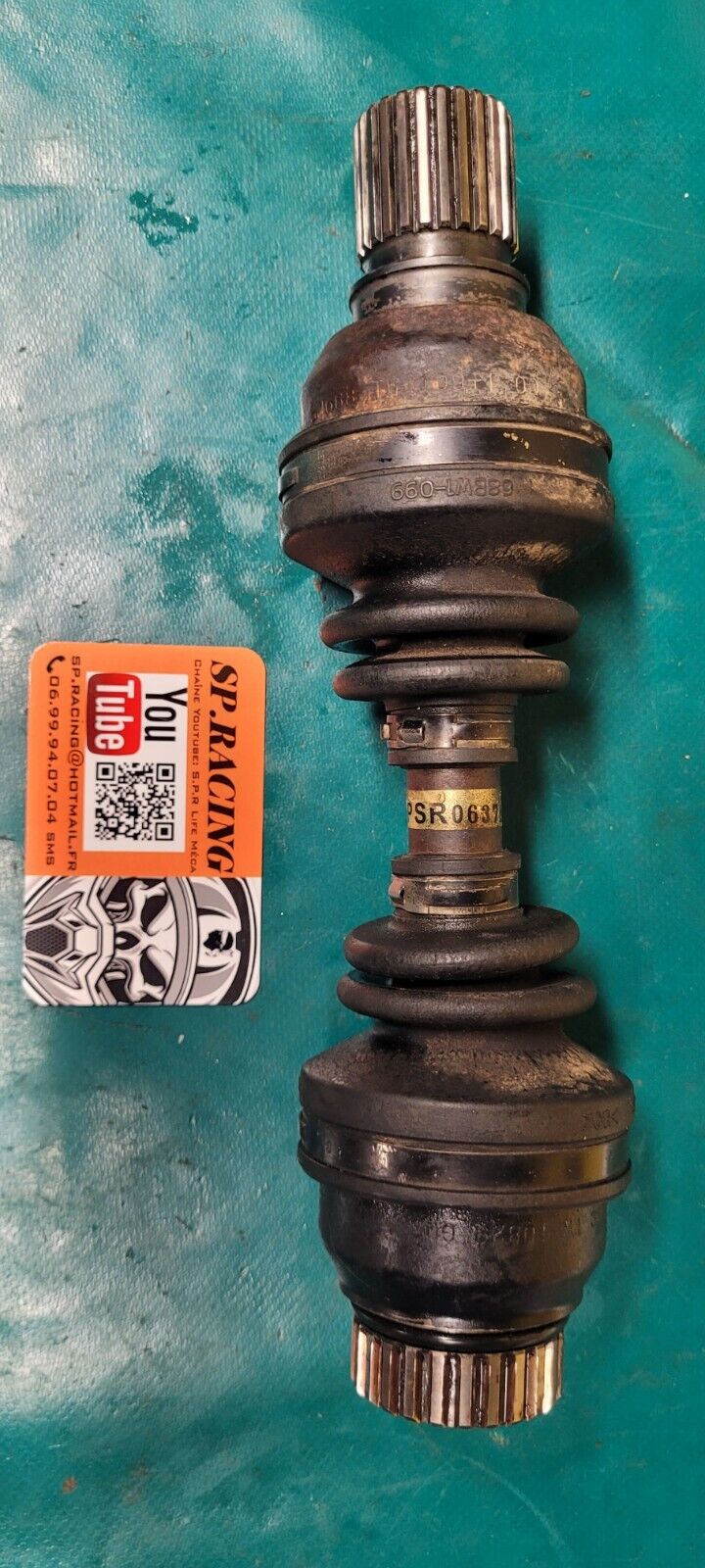 Arbre De Transmission (Cardan ARRIERE) KYMCO 500 MXU Greenline 2012 (Rf #2384)