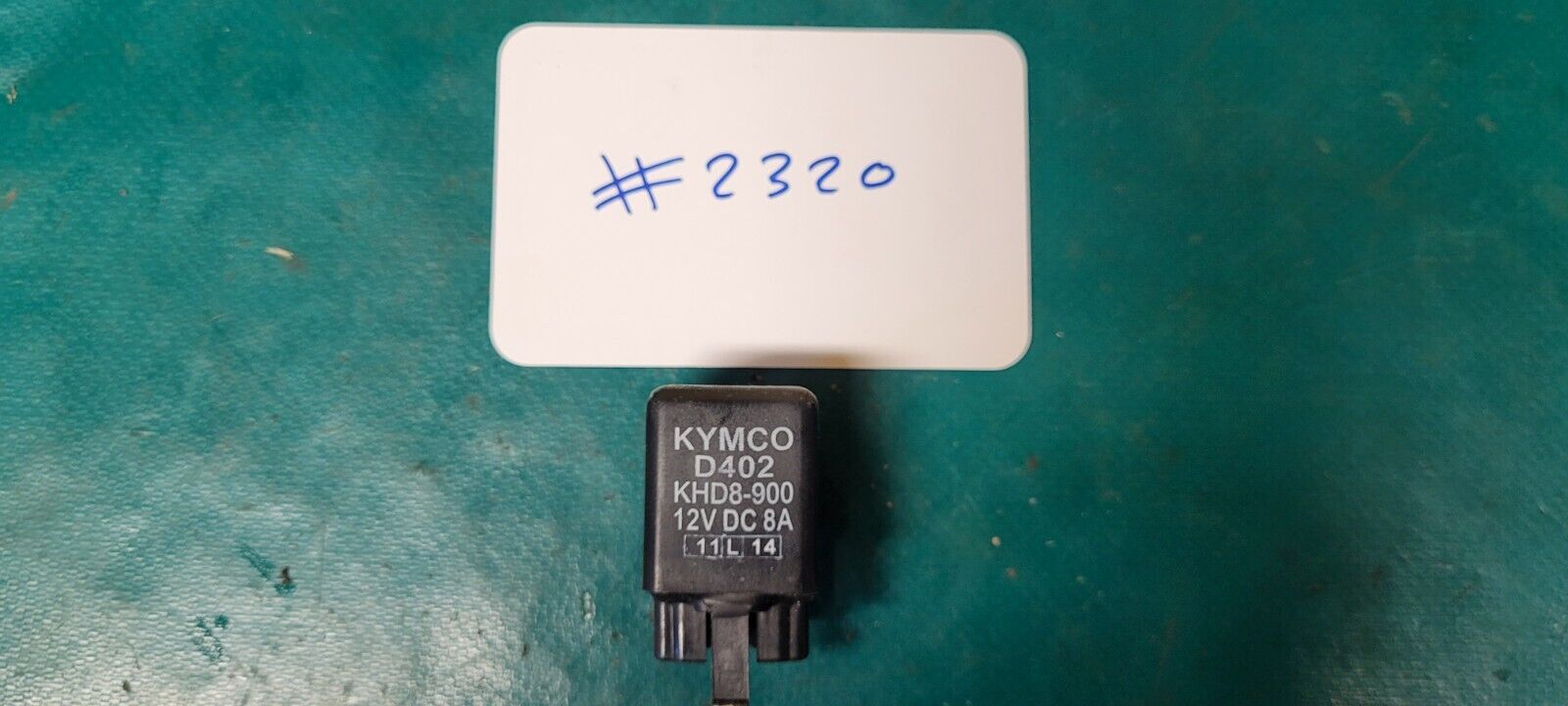  Relais D402 Khd8 900 KYMCO 500 MXU Greenline 2012 (Rf #2320)