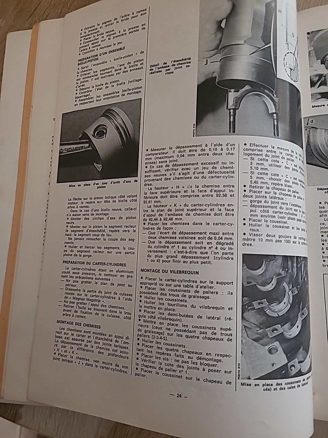 Revue Technique RENAULT 18 TURBO R1345  RTA de 90 pages (Liv42)