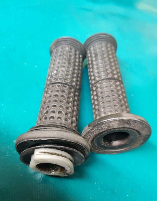 Poignées avec tirage vintage progrip YAMAHA 125 XT modele 12V 