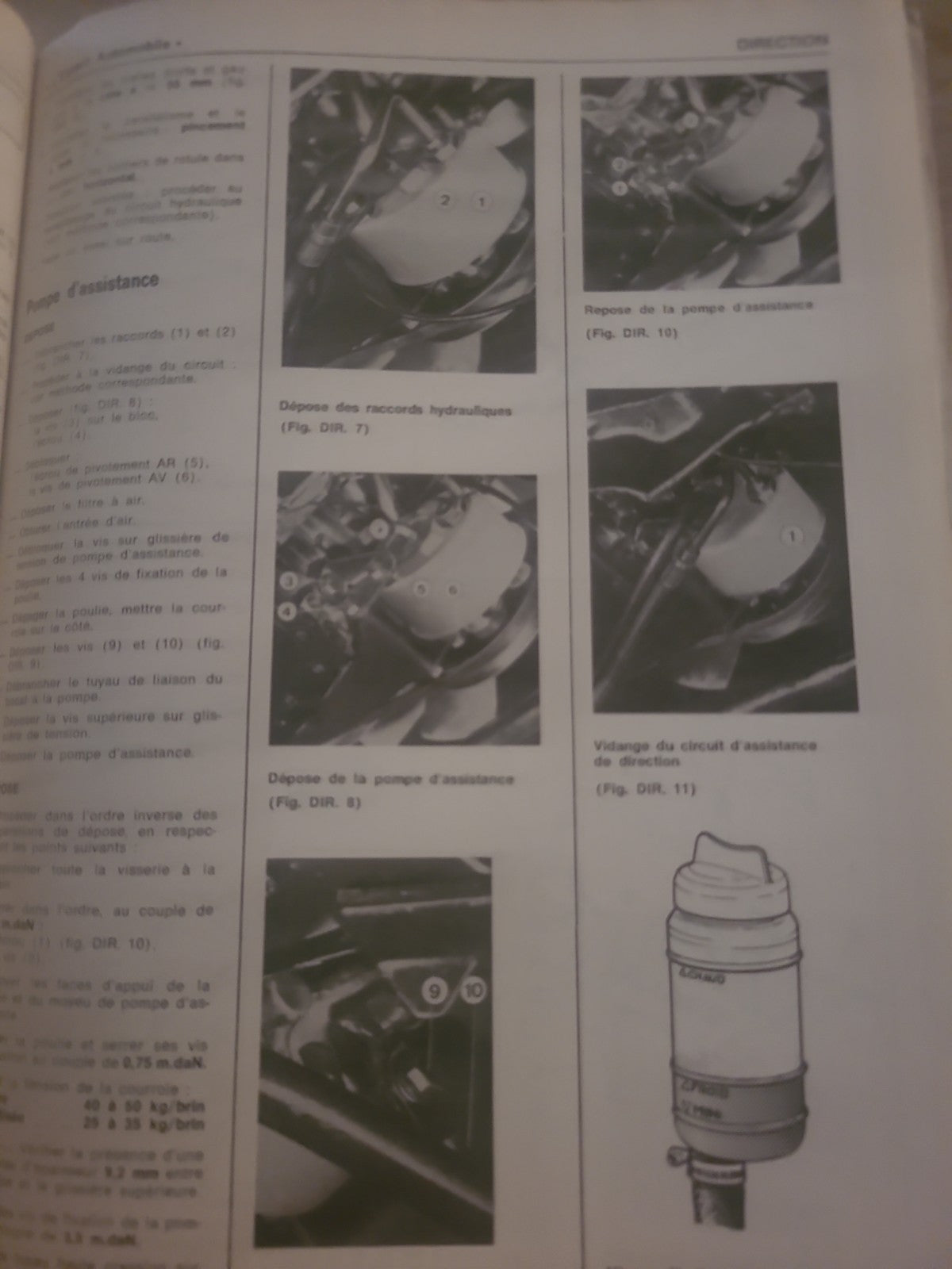 RTA Revue Technique Automobile Peugeot 505 STI TI 1980 (Liv236)