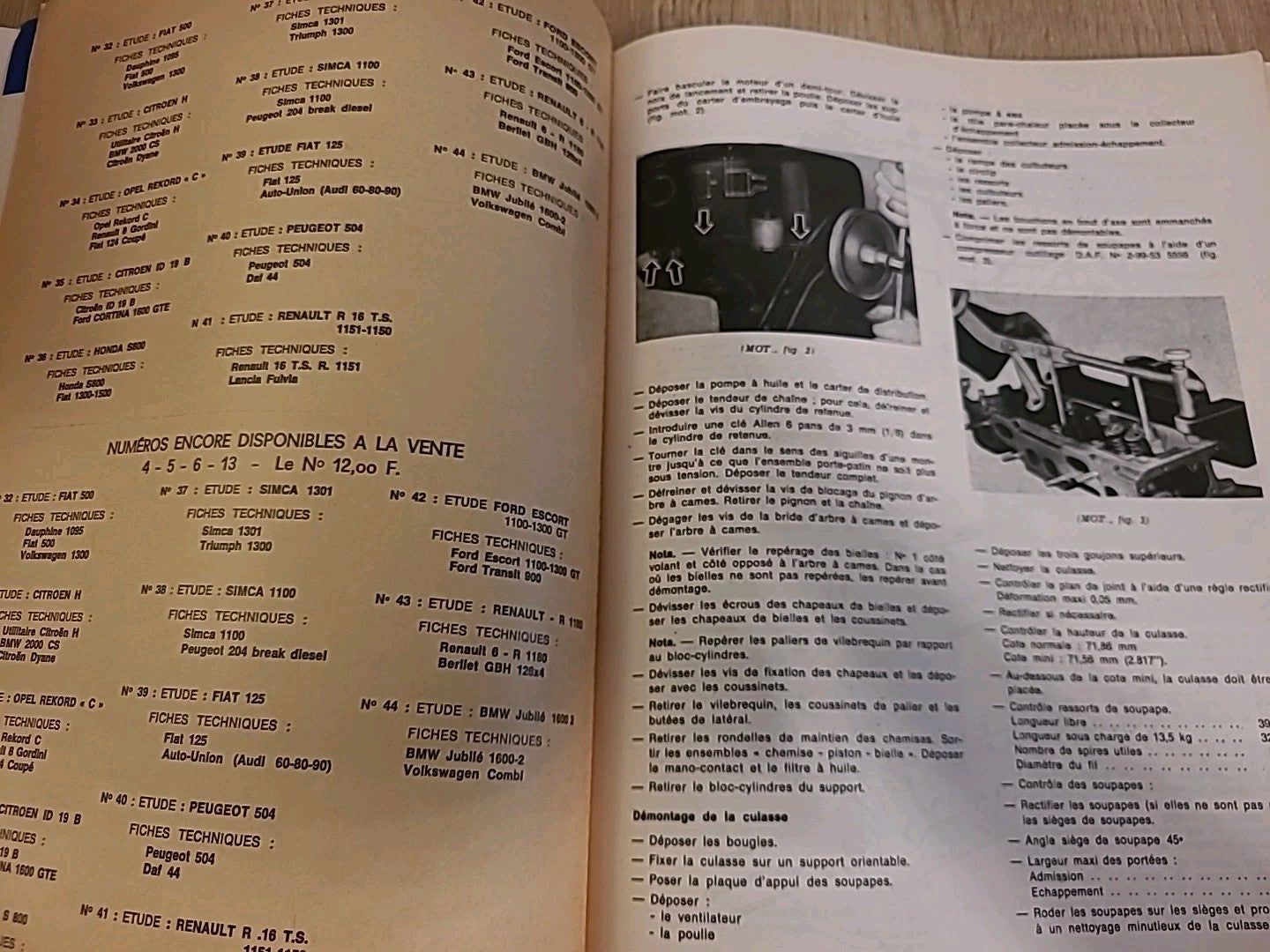 Revue Technique DAF 55 ALFA ROMEO 1300 TI RTA de 118 pages (Liv12)