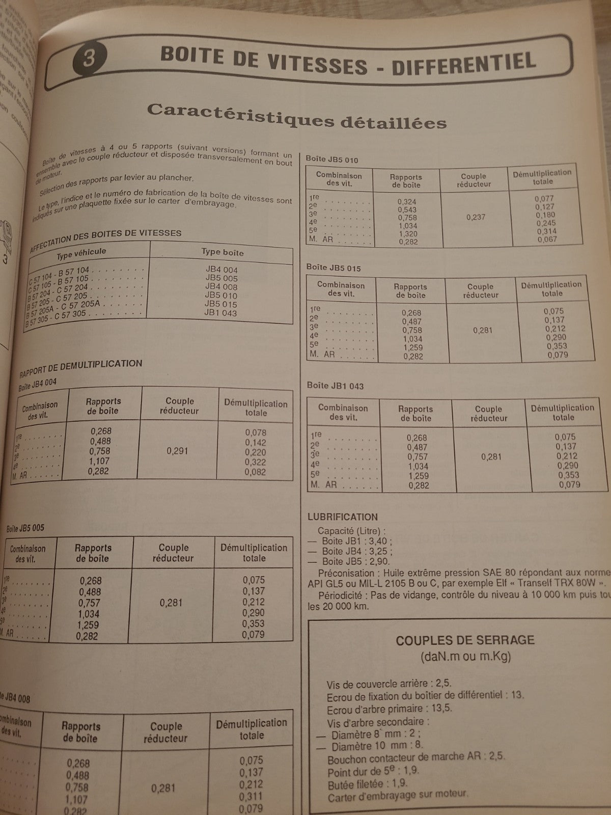 RTA Revue Technique Automobile Renault Clio Essence Cleon Énergy 1991 (Liv211)