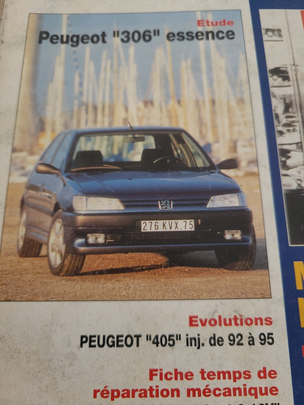 RTA Revue Technique Automobile Peugeot 306 Essence 1994 (Liv203)