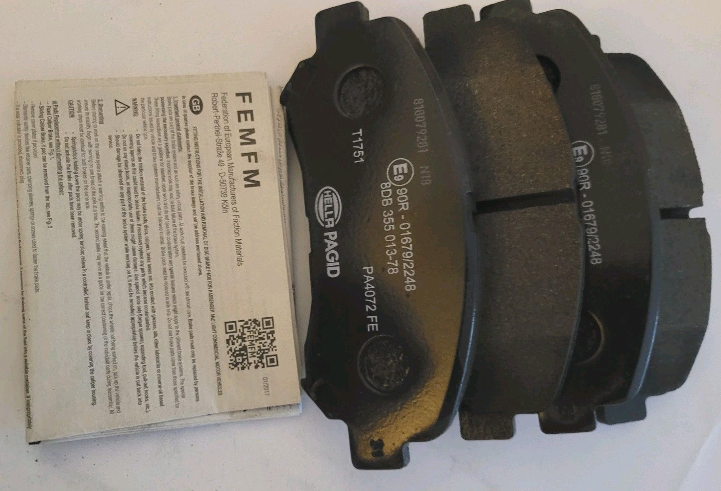 Jeu Plaquettes Av NEUF Renault Nissan Qashqai Koleos 4082300358094 (#AUT288)