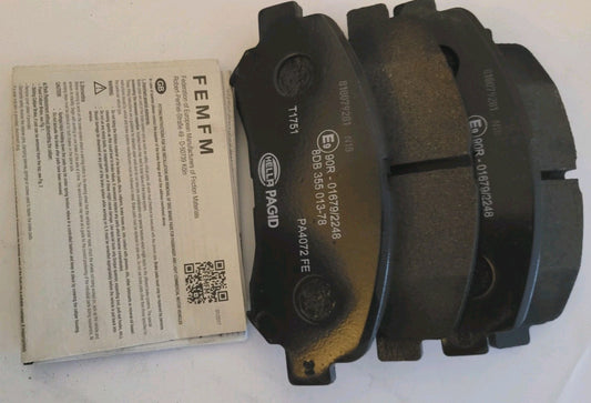 Jeu Plaquettes Av NEUF Renault Nissan Qashqai Koleos 4082300358094 (#AUT288)