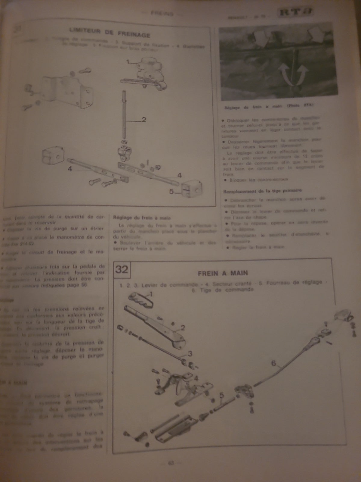 RTA Revue Technique Automobile Renault 20 TS Livre Ancien 1978 (Liv242)