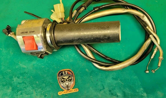 Poignée De Gaz Avec Commodo Et Câblage Eliminator ZL 600 1996 (24342 )