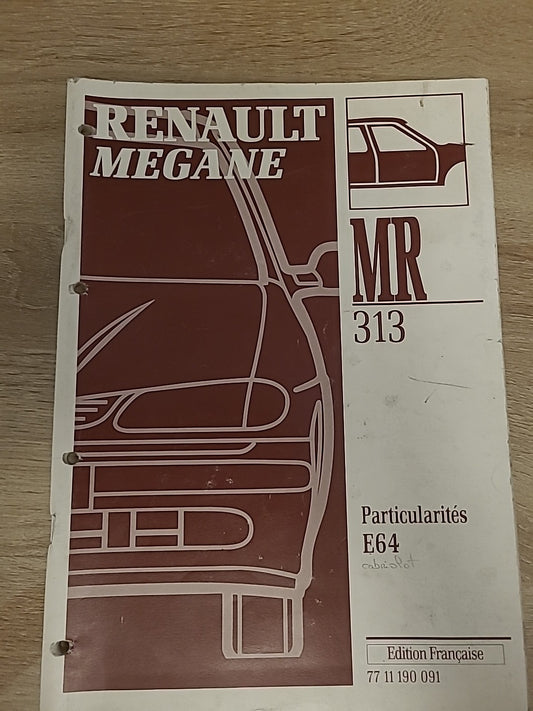 Collector MR313 RENAULT Megane Cab E64 77 11 190 0 91(Liv114)