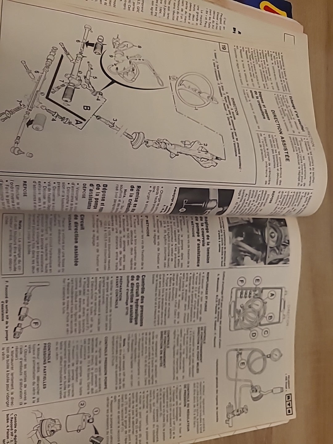 Revue Technique Auto Peugeot 205 Diesel Talbot Solara de 138 pages (Liv96)
