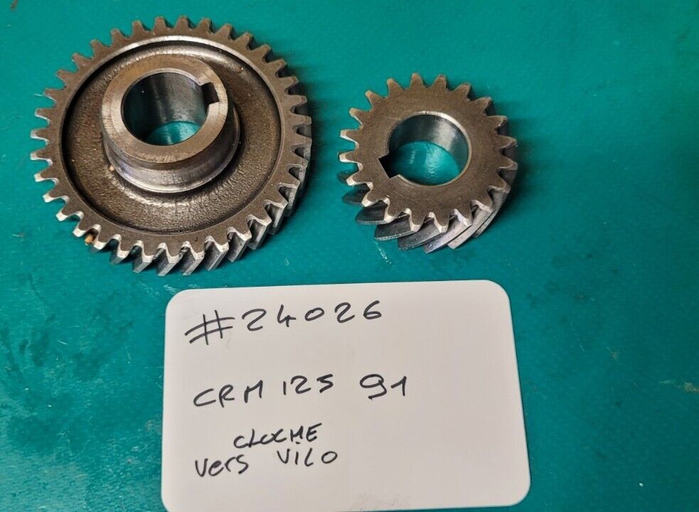 Kit Pignon Renvoi Vers Vilebrequin HONDA  125 CRM 1991 (24026 )