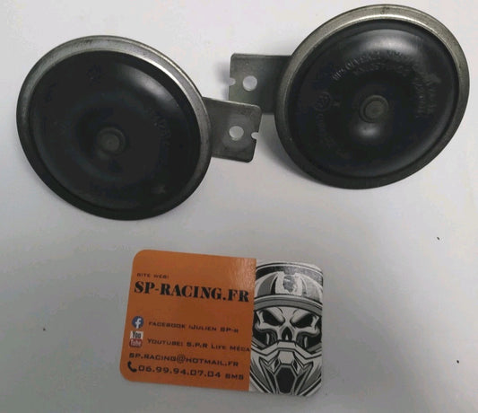 Paire De Klaxon Yamaha T-MAX 500 2007 sj05 (#24685)