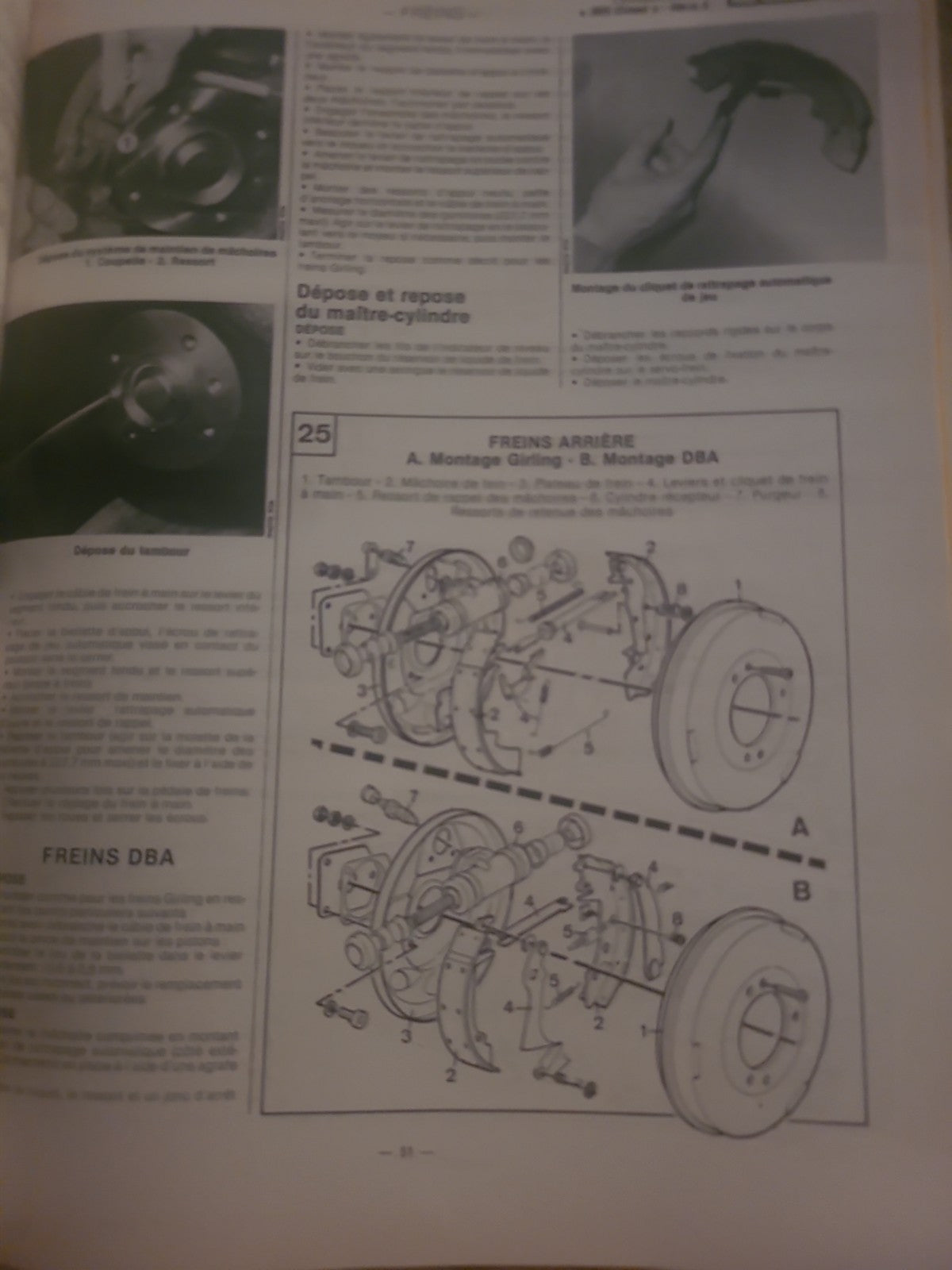 RTA Revue Technique Automobile Peugeot 305 Diesel Ph2 Livre Ancien 1983 (Liv240)