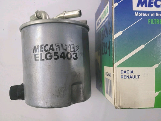 Filtre À Carburant MecaFilter Renault Dacia Wf8391 Elg5403 (#AUT76)
