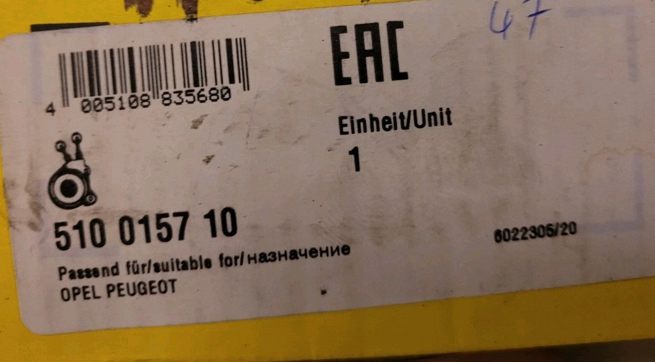 Butée D'embrayage LUK Opel Peugeot 510015710  (#AUT56)